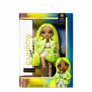 Papusa Rainbow High, Junior Doll S2, Karma Nichols