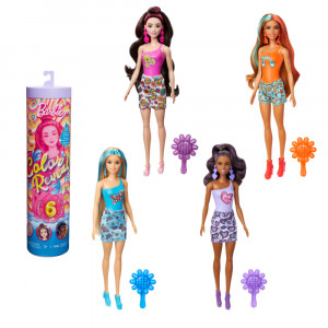 Papusa surpriza Barbie, Color Reveal Rainbow, 6 surprize - Img 7