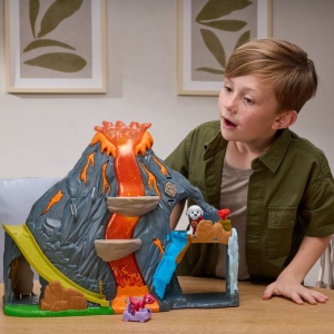 PATRULA CATELUSILOR FILMUL CU DINOZAURI SET SUPER EXPLOZIE DE LAVA - Img 4