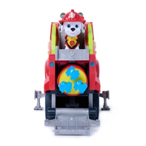 PATRULA CATELUSILOR FILMUL CU DINOZAURI SET VEHICUL DINO DE POMPIERI CU FIGURINA MARSHALL SI ACCESORII - Img 9