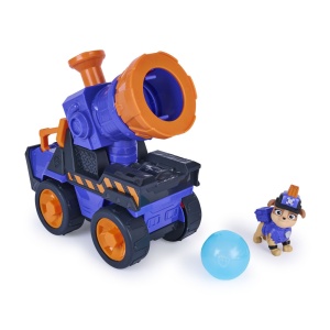 PATRULA CATELUSILOR RUBBLE SI ECHIPA SET FIGURINA SI VEHICUL MEGA BLASTER - Img 3