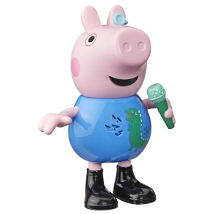 PEPPA PIG FIGURINA GEORGE INTERACTIVA CANTA SI GLUMESTE - Img 2