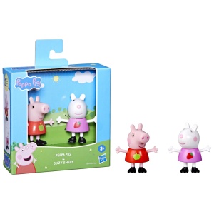 PEPPA PIG PRIETENI BUNI SET 2 FIGURINE PEPPA SI OITA SUZY - Img 3