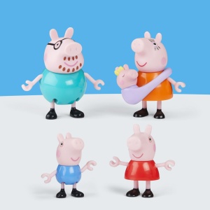 PEPPA PIG SET 5 FIGURINE FAMILIA PEPPA - Img 3