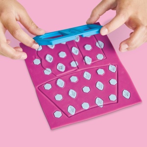 PLAY DOH BARBIE SET CREATII VESTIMENTARE PIETRE PRETIOASE SI PANGLICI - Img 6