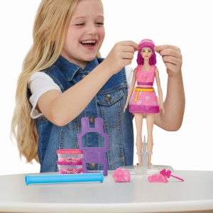 PLAY DOH BARBIE SET PLASTELINA INIMIOARE SI PAR - Img 5