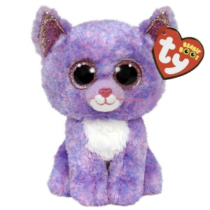 PLUS TY 15CM PISICA LAVANDA