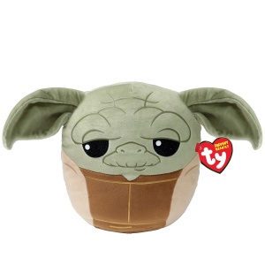 PLUS TY SQUISHY BEANIES STAR WARS YODA 22CM