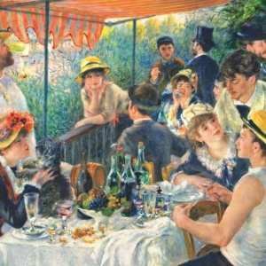 PUZZLE 1000 RENOIR PRANZUL PETRECERII CU BARCA - Img 2