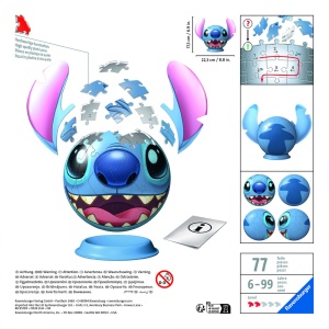PUZZLE 3D GLOB DISNEY STITCH CU URECHI - Img 6