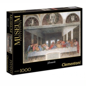 Puzzle Clementoni - Leonardo, Cina cea de taina, 1000 piese