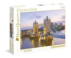 Puzzle Clementoni, Tower Bridge Londra, 1000 piese
