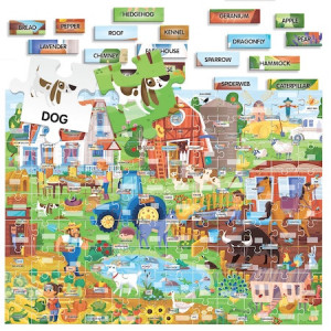 Puzzle Headu Teacher Tested - Ferma, 100 de cuvinte in limba engleza - Img 2