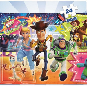 Puzzle Maxi Trefl, Toy Story 4, Aventura jucariilor, 24 piese - Img 3