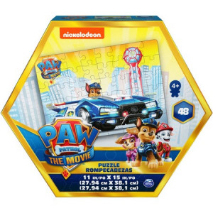 Puzzle Paw Patrol Movie, Salvarea orasului, Chase,48 piese