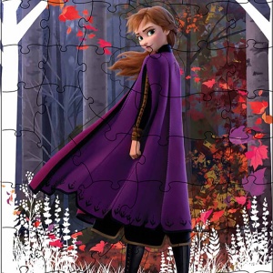 PUZZLE SURPRIZA FROZEN2 CU 48 PIESE IN CUTIE DIAMANT - Img 5