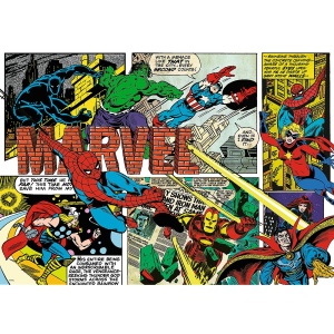 PUZZLE TREFL 1000 DISNEY 100 EROII MARVEL - Img 2