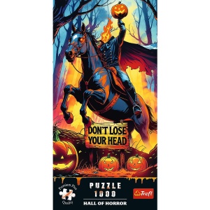 PUZZLE TREFL 1000 PREMIUM PLUS SALA GROAZEI CALARETUL FARA CAP - Img 3