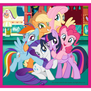 Puzzle Trefl 10in1 My Little Pony - Poneii Uimitori 329 piese - Img 2