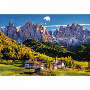 Puzzle Trefl 1500piese - Val di Funes, Dolomiti, Italia - Img 2