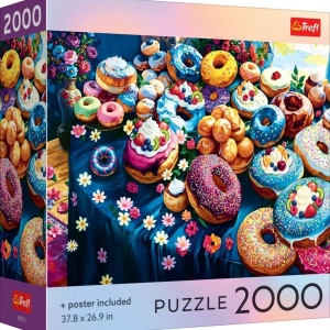 PUZZLE TREFL 2000 COLECTIA SUA GOGOSI COLORATE CU POSTER INCLUS