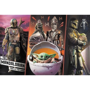 PUZZLE TREFL 300 STAR WARS MANDALORIANUL - Img 2