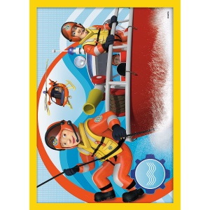 PUZZLE TREFL 4IN1 AJUTOARELE POMPIERULUI SAM - Img 3