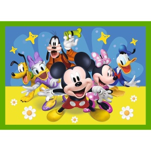 PUZZLE TREFL 4IN1 MICKEY MOUSE SI PRIETENII - Img 5