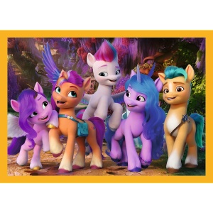 PUZZLE TREFL 4IN1 MY LITTLE PONY SA CUNOASTEM PONEII - Img 4