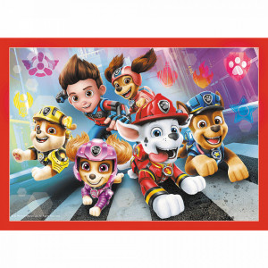 Puzzle Trefl 4in1,Paw Patrol in oras - Img 3