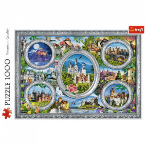 Puzzle Trefl - Castele Celebre ale Lumii, 1.000 piese - Img 3