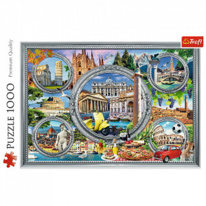 Puzzle Trefl, City break in Italia, 1000 piese - Img 3