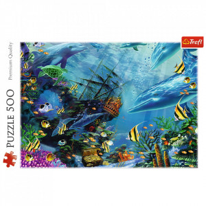 Puzzle Trefl, Comoara din Adancuri, 500 piese - Img 3