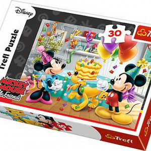 Puzzle Trefl, Disney Mickey Mouse, Tortul aniversar, 30 piese - Img 3