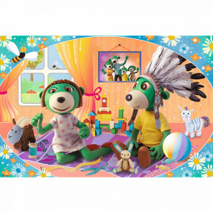 Puzzle Trefl Maxi, Familia Treflikow, 24 piese - Img 2