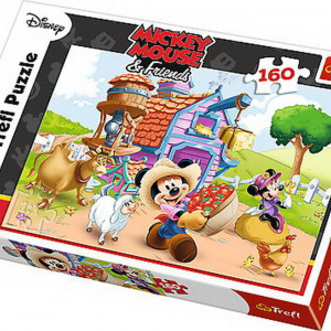 Puzzle Trefl Mickey the farmer, 160 piese - Img 3