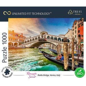 Puzzle Trefl Prime UFT - Podul Rialto, 1000 piese - Img 2