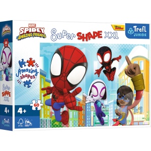 PUZZLE TREFL PRIMO SUPER SHAPE XXL 60 SPIDEY - Img 1