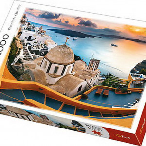 Puzzle Trefl, Santorini, 1000 piese