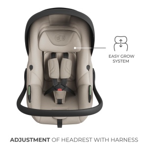 SCOICA AUTO KINDERKRAFT I-LITE 40-87 CM, BEIGE - Img 8