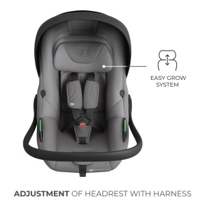 SCOICA AUTO KINDERKRAFT I-LITE 40-87 CM, GREY - Img 9