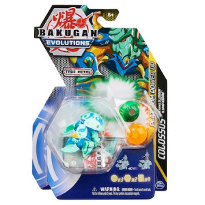 Set 3 Figurine Bakugan Evolutions Platinum Powerup Colossus, Sludgem si Widow - Img 1