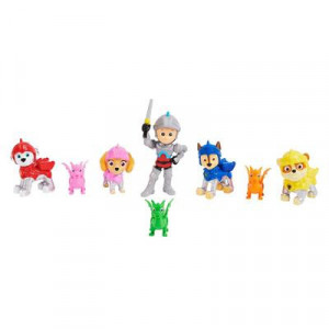 Set 8 Figurine Paw Patrol Rescue Knights Figure Gift Pack - Img 5