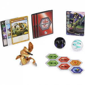 Set Bakugan Geogan Rising, Starter Pack - Cyndeous Ultra,Fenneca si Pincitaur - Img 2