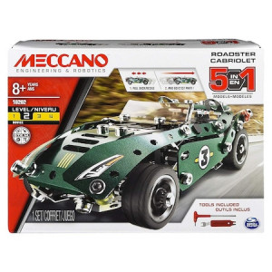 Set constructie metalic 10in1 Meccano, Roadster - Img 3