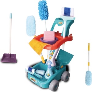 Set curatenie carucior cu 22 accesorii, MalPlay - Img 13