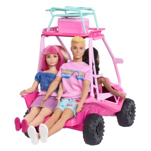 Set de Joaca Barbie Estate, Detectivi pe Plaja cu Masinuta Buggy si Accesorii - Img 8