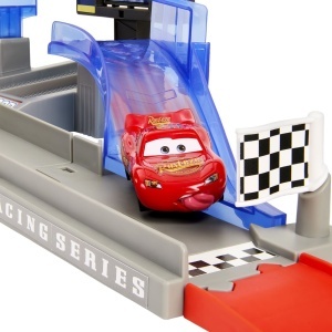 Set de joacă Cars, pistă de curse Piston Cup, masinuta inclusă, multicolor, 93x35.5x7.5cm - Img 10