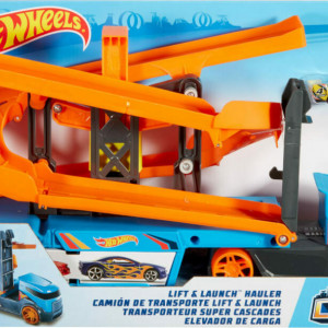 Set de Joaca Hot Wheels - Mega Action Transporter Lift and Launch - Img 3
