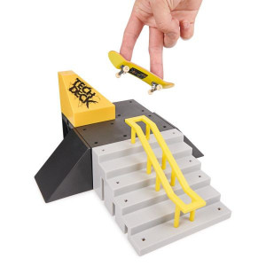 Set de Joaca Tech Deck, Pistă X-Connect, Pyramid Shredder si fingerboard Almost - Img 6